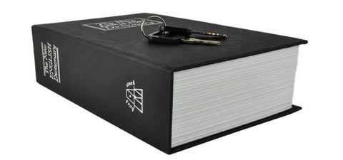 Sejf- kasetka ukryta w książce 18cmx11,5cm Malatec