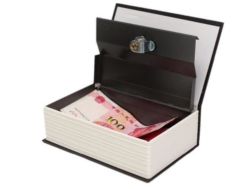 Sejf- kasetka ukryta w książce 18cmx11,5cm Malatec