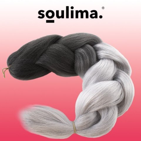 Włosy syntetyczne warkoczyki ombre sz/sz W10345 Soulima Włosy syntetyczne warkoczyki ombre sz/sz W10345 Soulima