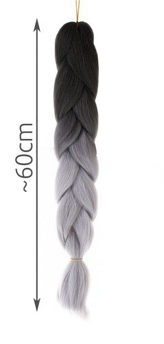 Włosy syntetyczne warkoczyki ombre sz/sz W10345 Soulima Włosy syntetyczne warkoczyki ombre sz/sz W10345 Soulima