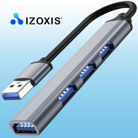 HUB USB- 1 port 3.0 + 3 porty 2.0 Izoxis 23316 Iso Trade