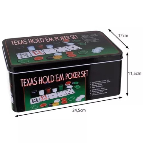 Zestaw do pokera TEXAS 23539 Malatec