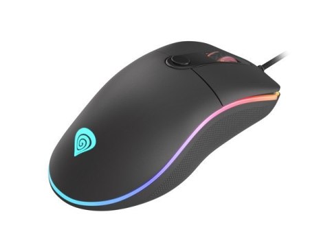 Mysz Genesis Krypton 510 8000 DPI podświetlenie RGB dla graczy Czarna