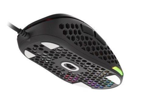 Mysz Xenon 800 lekka 16000 DPI podświetlenie RGB dla graczy lekka Czarna