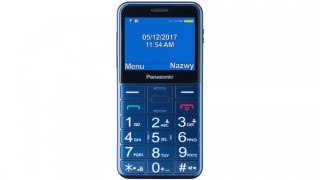 Telefon dla seniora KX-TU155 niebieski