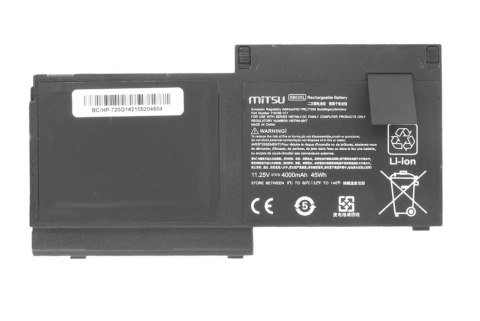 Bateria do HP EliteBook 720 G1, G2 4000 mAh (45 Wh) 11.25 Volt