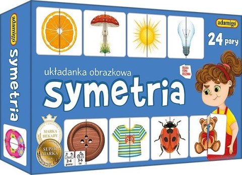 Gra Symetria - układanka obrazkowa