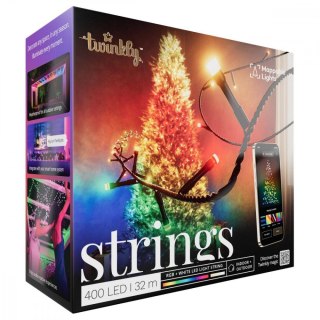 Inteligentne lampki choinkowe Strings 400 LED RGB+W łańcuch 32m