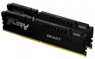 Pamięć DDR5 Fury Beast 32GB(2*16GB)/5200 CL40 czarna