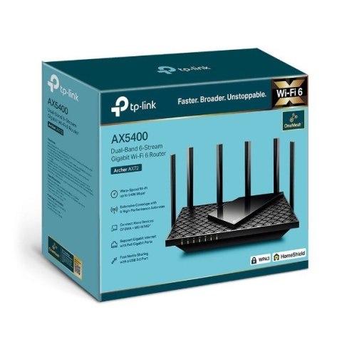 Router Archer AX72 AX5400 4LAN 1WAN 1US