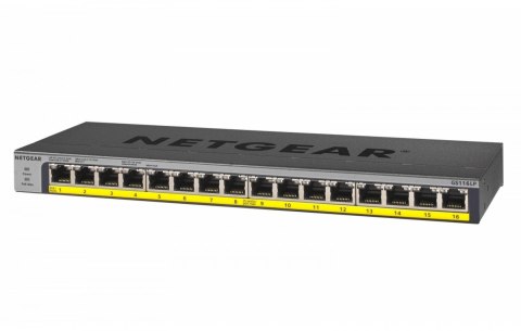 Przełącznik GS116LP Switch niezarządzalny 16xGE PoE+