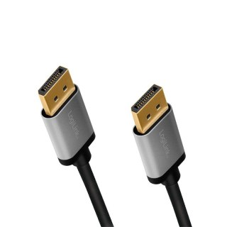 Kabel DisplayPort 4K/60 Hz,DP/M do DP/M aluminiowy 1m