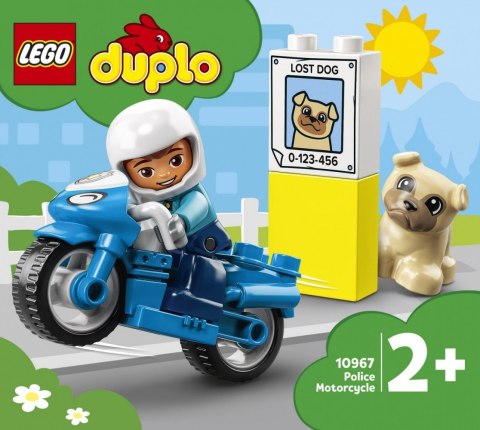 Klocki DUPLO 10967 Motocykl policyjny