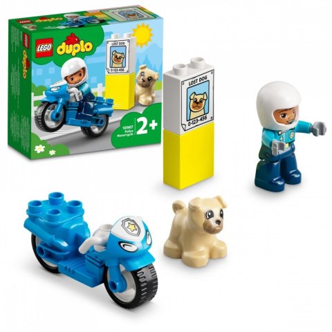 Klocki DUPLO 10967 Motocykl policyjny