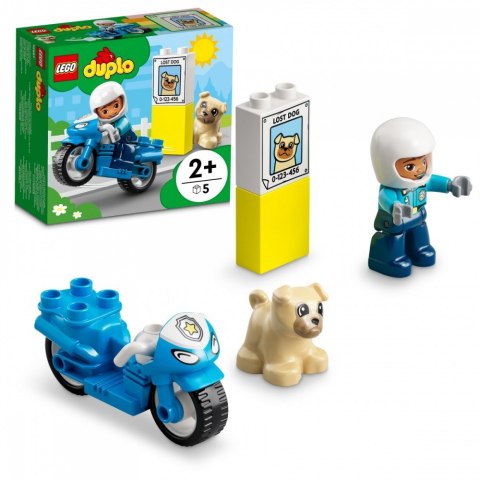 Klocki DUPLO 10967 Motocykl policyjny