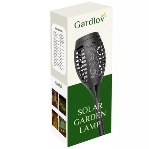 Lampa ogrodowa solarna - pochodnia 23559 Gardlov