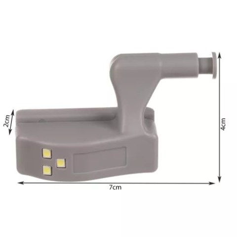 Lampka 3 LED do szafki na zawias 23025 Ruhhy Lampka 3 LED do szafki na zawias 23025 Ruhhy