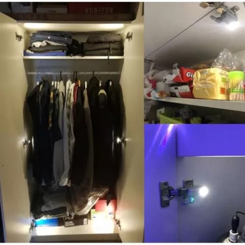 Lampka 3 LED do szafki na zawias 23025 Ruhhy Lampka 3 LED do szafki na zawias 23025 Ruhhy