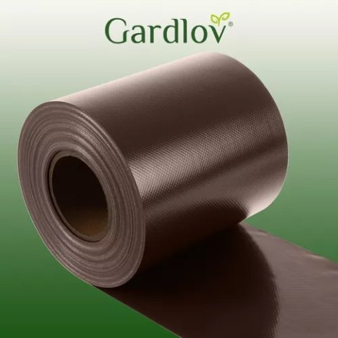 Taśma ogrodzeniowa 19cmx35m 630g/m2 brązowa 23707 Gardlov