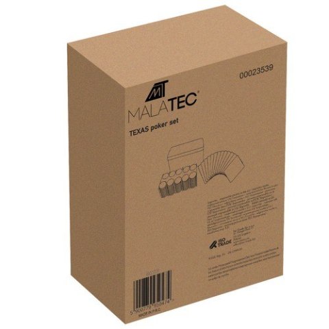 Zestaw do pokera TEXAS 23539 Malatec