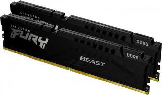 Pamięć DDR5 Fury Beast 64GB(2*32GB)/5200 CL40 czarna