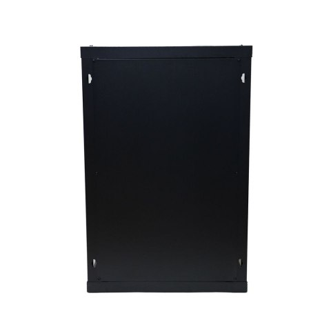 Szafa rack 15U 600x450mm czarna wisząca