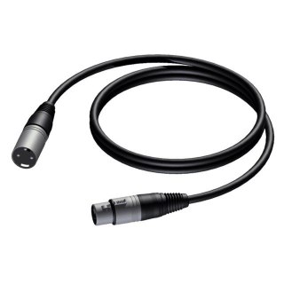 Kabel XLR Męski - XLR Żeński 0,5 M - CAB901/0.5