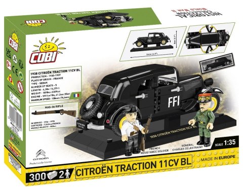 Klocki Historical Collection Citroen Traction 11CVBL Executive Edition