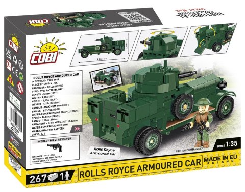 Klocki Historical Collection Rolls-Royce Armoured Car 1920 Pattern Mk I