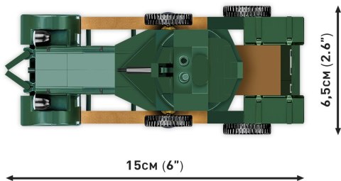 Klocki Historical Collection Rolls-Royce Armoured Car 1920 Pattern Mk I