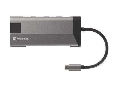 Stacja dokująca Multiport Fowler Plus USB-C PD, 3x USB 3.0, HDMI 4K, RJ45, SD, micro SD