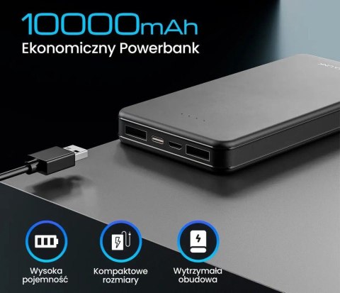 Powerbank EPB-078B EX.19560 czarny