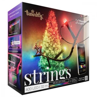 Inteligentne lampki choinkowe Strings 400 LED RGB łańcuch 32m