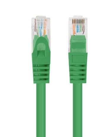 Patchcord kat.5e UTP 1.5m zielony 10-pak PCU5-20CC-01