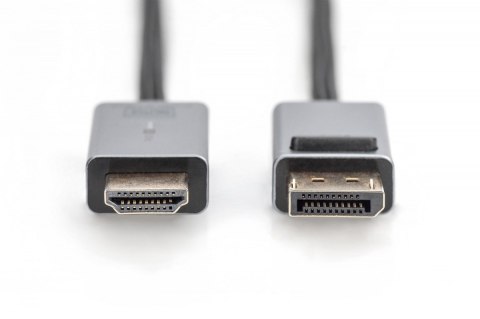 Kabel adapter DisplayPort - HDMI 4K 30Hz DP/HDMI M/M 1m