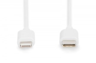 Kabel do transmisji danych/ładowania USB C/Lightning MFI 2m Biały