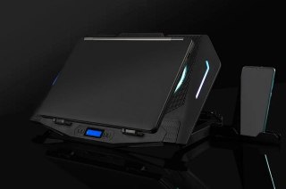 Podstawka chłodząca pod laptopa CF21 RGB SILENT FAN Czarna