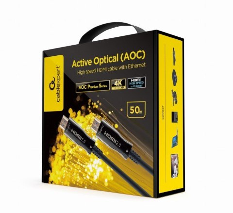 Kabel AOC High Speed HDMI with ethernet premium 50 m