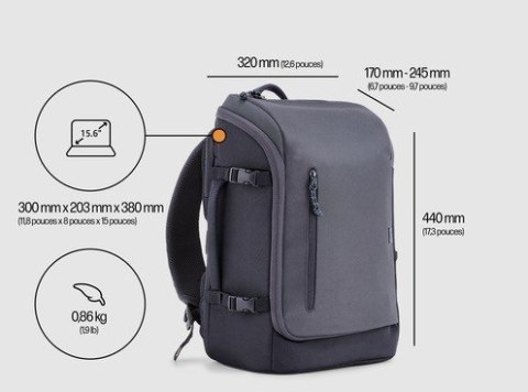 Plecak Travel 25L 15.6 IGR Backpack NB 6H2D8AA