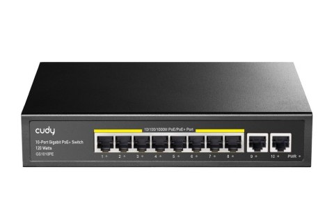 Przełącznik GS1010PE 8xGE PoE+ 120W 2xGb Uplink