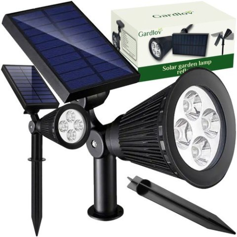 Lampa solarna ogrodowa - reflektor Gardlov 24002 Gardlov