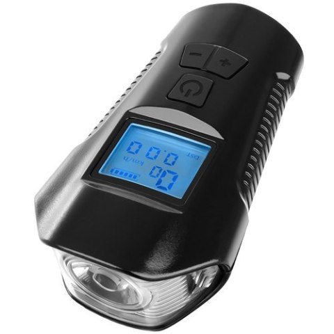Lampka rowerowa LED z licznikiem 23680 Trizand