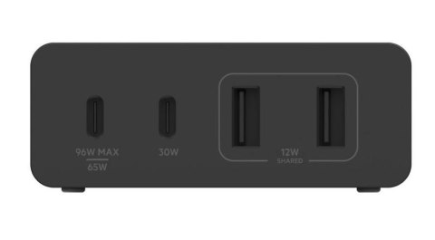 Ładowarka 108W 4-porty GaN 2xUSB- A 2xUSB-C czarna