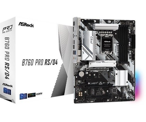 Płyta główna B760 Pro RS s1700 4DDR4 DP/HDM M.2 ATX Płyta główna B760 Pro RS s1700 4DDR4 DP/HDM M.2 ATX