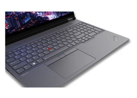 Mobilna stacja robocza ThinkPad P16 G2 21FA004SPB W11Pro i7-14700HX/32GB/1TB/RTXA2000 8GB/16.0 WQXGA/Strom Grey/3YRS CI + CO2 Of