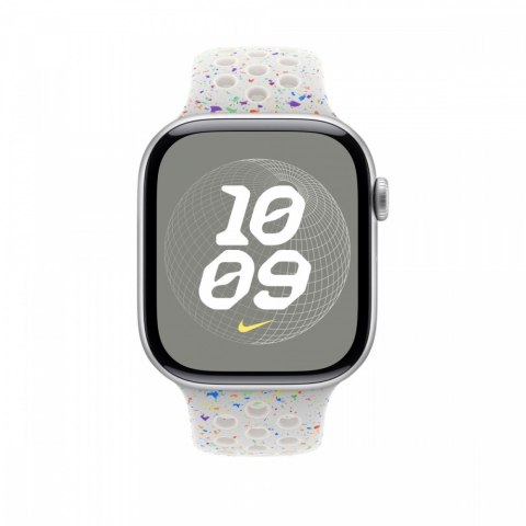 Pasek sportowy Nike w kolorze czystej platyny do koperty 46 mm - rozmiar M/L