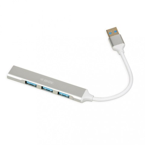 HUB 4-PORTOWY USB3.0 + USB 2.0, SLIM