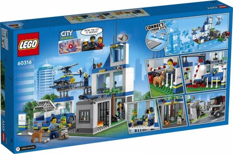 Klocki City 60316 Posterunek policji