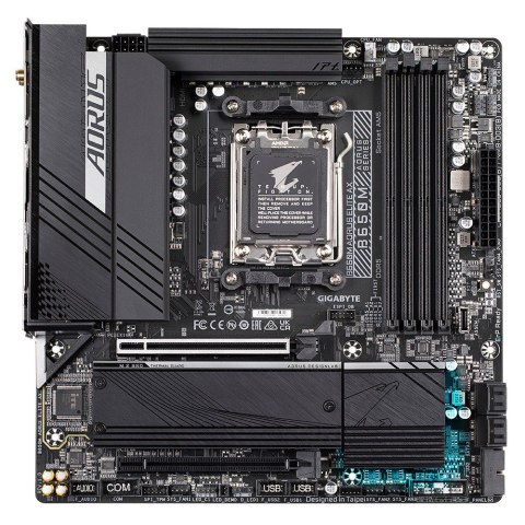 Płyta główna B650M AORUS ELITE AX AM5 4DDR5 HDMI/DP mATX Płyta główna B650M AORUS ELITE AX AM5 4DDR5 HDMI/DP mATX