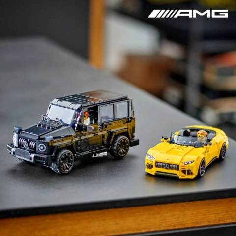 Klocki Speed Champions 76924 Mercedes-AMG G 63 i Mercedes-AMG SL 63